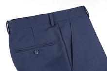 Load image into Gallery viewer, French Blue Slim Fit 2 Pc Suit