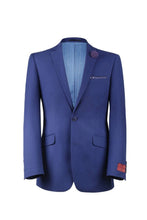 Load image into Gallery viewer, Royal Blue Slim Fit 2 Pc Suit