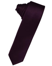 Load image into Gallery viewer, Hunter Luxury Satin Skinny Necktie