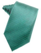 Load image into Gallery viewer, Peach Herringbone Necktie