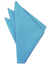 Load image into Gallery viewer, Jade Herringbone Pocket Square