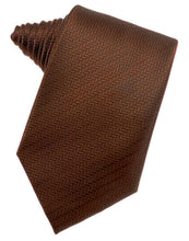 Load image into Gallery viewer, Peach Herringbone Necktie