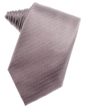 Load image into Gallery viewer, Peach Herringbone Necktie