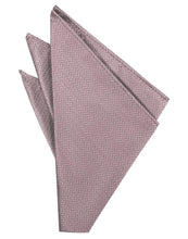 Load image into Gallery viewer, Plum Herringbone Pocket Square