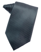 Load image into Gallery viewer, Blue Ice Herringbone Necktie