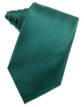 Load image into Gallery viewer, Black Herringbone Necktie
