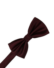 Load image into Gallery viewer, Cinnamon Herringbone Bow Tie