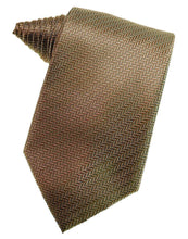 Load image into Gallery viewer, Peach Herringbone Necktie
