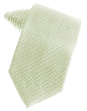 Load image into Gallery viewer, Silver Herringbone Necktie