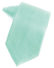 Load image into Gallery viewer, Peach Herringbone Necktie