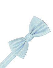 Load image into Gallery viewer, Ivory Herringbone Bow Tie