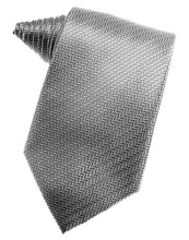 Load image into Gallery viewer, Peach Herringbone Necktie
