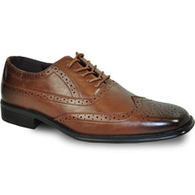 Load image into Gallery viewer, Mens Wingtip Oxford Dress Shoe