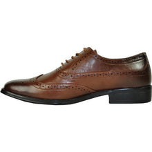 Load image into Gallery viewer, Mens Wingtip Oxford Dress Shoe