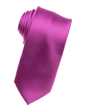 Load image into Gallery viewer, Purple Tone on Tone Necktie