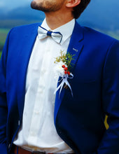 Load image into Gallery viewer, Royal Blue Slim Fit 2 Pc Suit