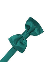 Load image into Gallery viewer, Peacock Luxury Satin Bow Ties