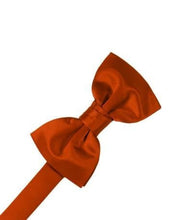 Load image into Gallery viewer, Apricot Luxury Satin Bow Ties