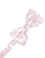 Load image into Gallery viewer, Pewter Tapestry Bow Tie