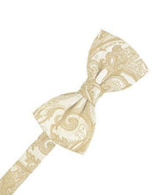 Load image into Gallery viewer, Ivory Tapestry Bow Ties