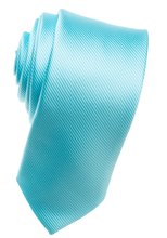 Load image into Gallery viewer, Teal Tone on Tone Necktie