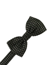 Load image into Gallery viewer, Harvest Maize Venetian Pin Dot Bow Tie