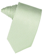 Load image into Gallery viewer, Ivory Venetian Pin Dot Necktie