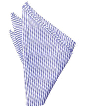 Load image into Gallery viewer, Platinum Venetian Pin Dot Pocket Square