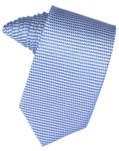 Load image into Gallery viewer, Turquoise Venetian Pin Dot Necktie