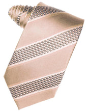 Load image into Gallery viewer, Turquoise Venetian Pin Dot Striped Necktie