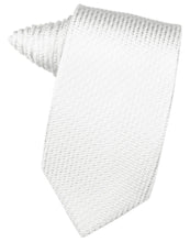 Load image into Gallery viewer, Ivory Venetian Pin Dot Necktie