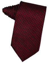 Load image into Gallery viewer, Coral Venetian Pin Dot Necktie