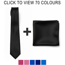 Load image into Gallery viewer, Promo Necktie + Matching Pocket Square - Polyester
