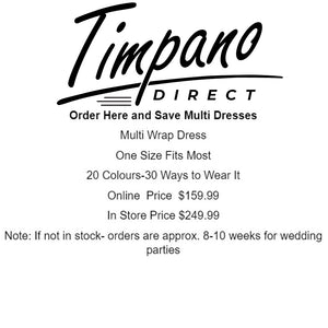 Pre-Order Multi Wrap Dress