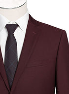 Burgundy Slim Suit Style: 301-8- 2 Piece Suit