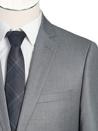Silver Grey Slim Suit Style: 301-3 - 2 Piece Suit