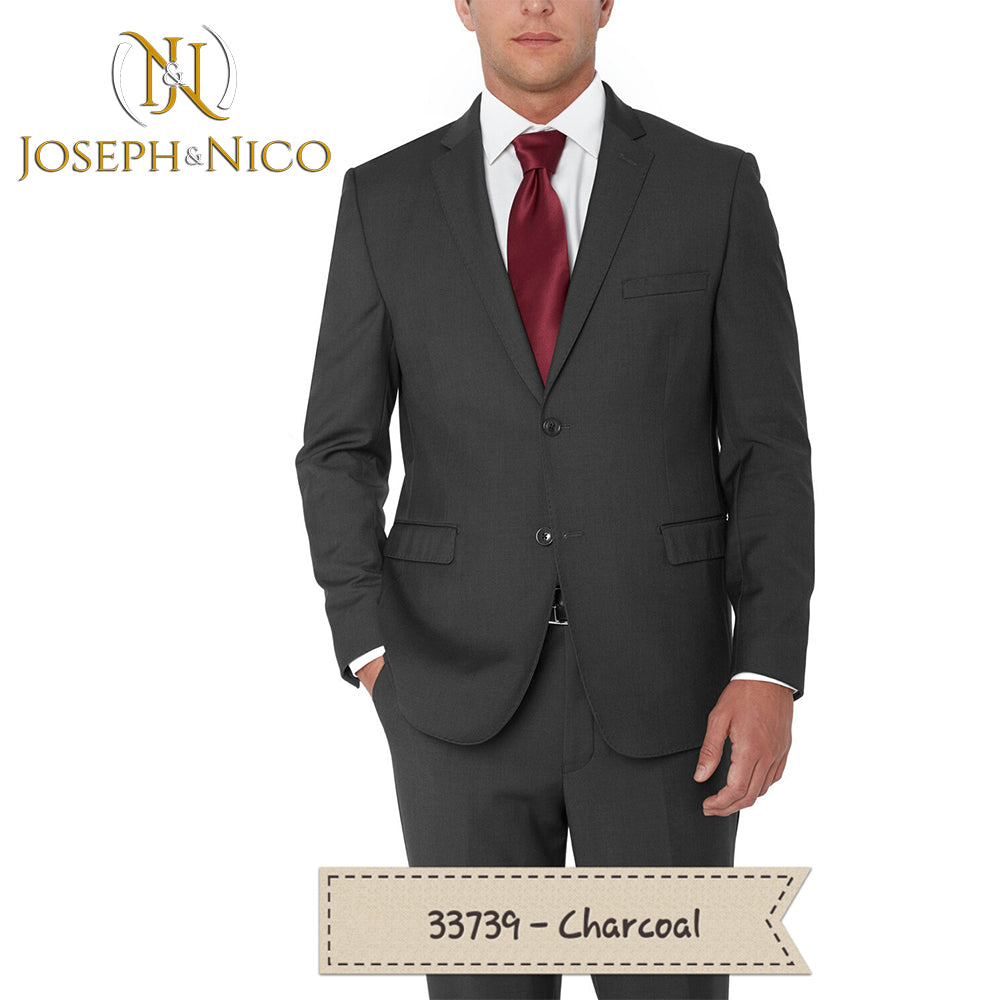 Joseph and Nico Suit - Charcoal