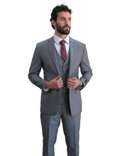 Load image into Gallery viewer, Gianni 4030 Grey - Modern 3 Piece Suit
