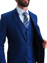 Load image into Gallery viewer, Gianni 4030 Blue - Modern 3 Piece Suit
