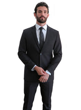 Load image into Gallery viewer, Gianni 4040 Black - Modern 2 Piece Suit
