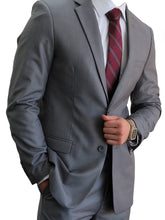 Load image into Gallery viewer, Gianni 4040 Grey Modern - 2 Piece Suit
