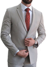 Load image into Gallery viewer, Gianni 4040 Tan Modern - 2 Piece Suit
