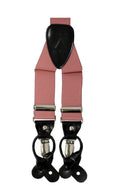 Dusty Pink Suspenders