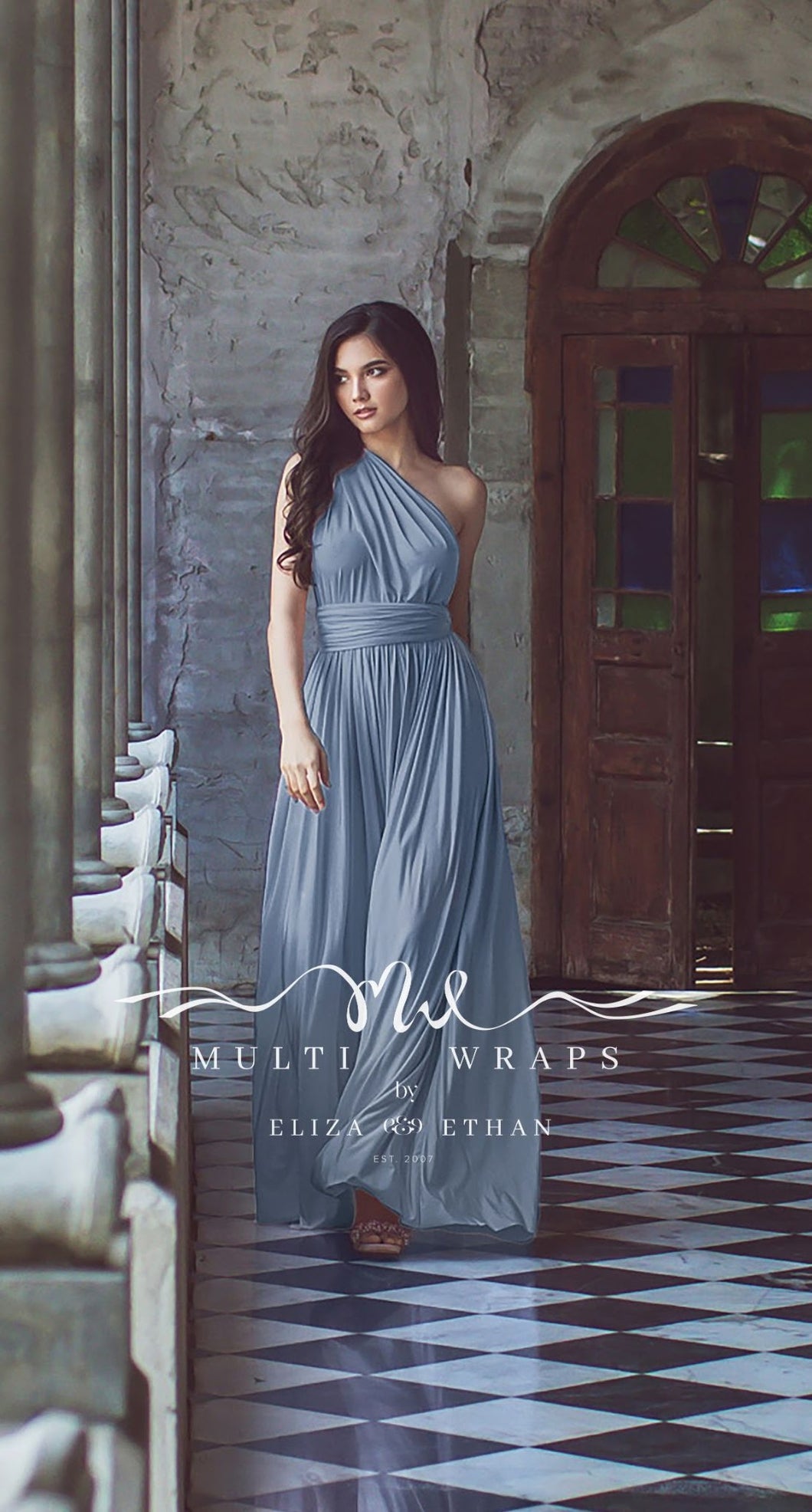 Wrap Dress - Larimar