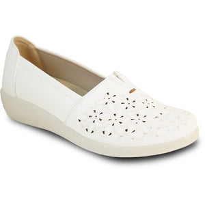 Women Comfort Casual Shoe OY3243 Wedge Slip-On Loafer