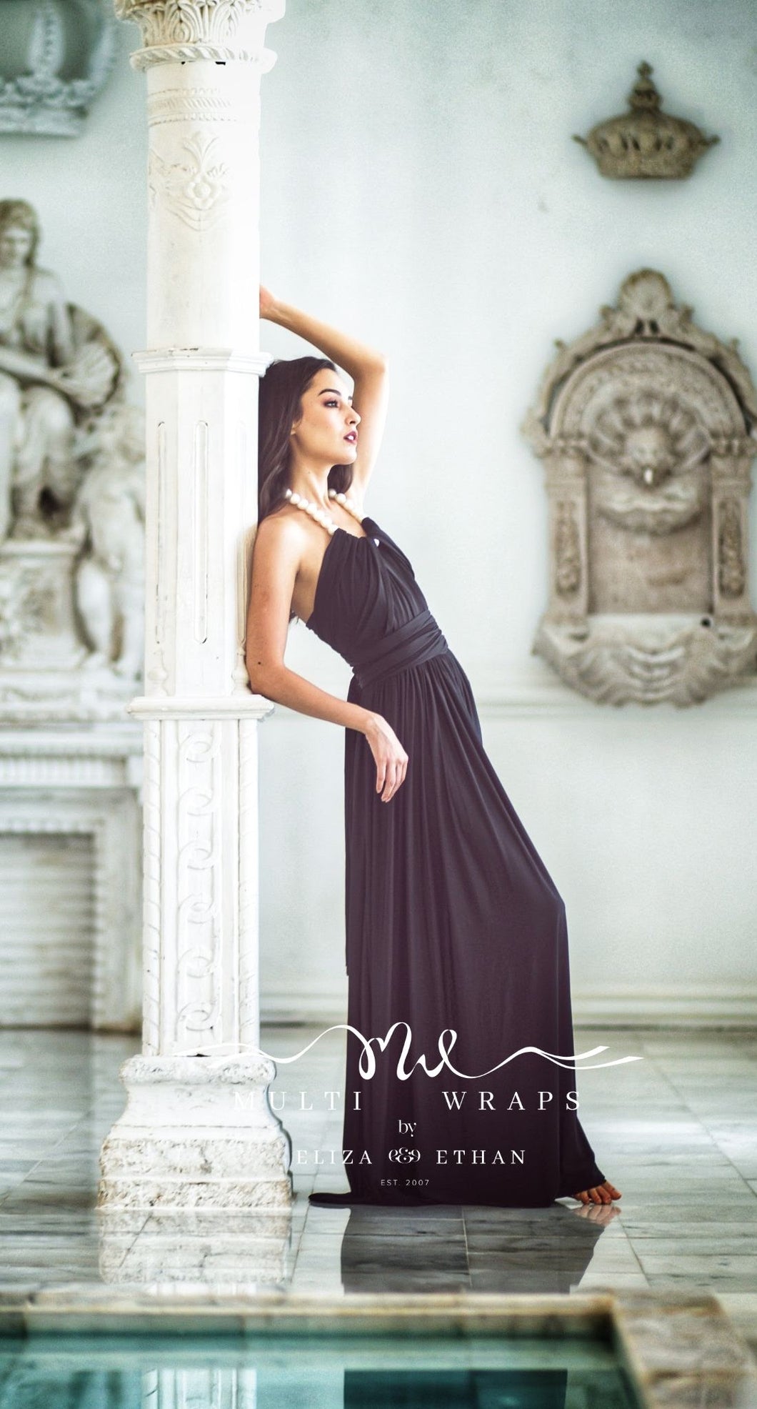 Wrap Dress - Onyx
