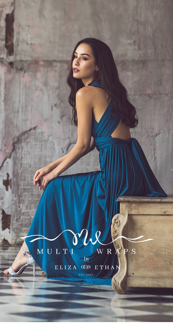 Wrap Dress - Pacific