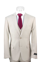 Load image into Gallery viewer, Gianni 4030 Tan - Modern 3 Piece Suit
