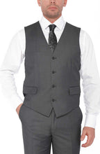 Load image into Gallery viewer, Gianni 4030 Charcoal - Modern 3 Piece Suit

