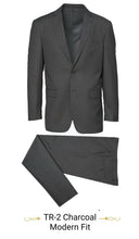Load image into Gallery viewer, Gianni 4040 Charcoal - Modern 2 Piece Suit
